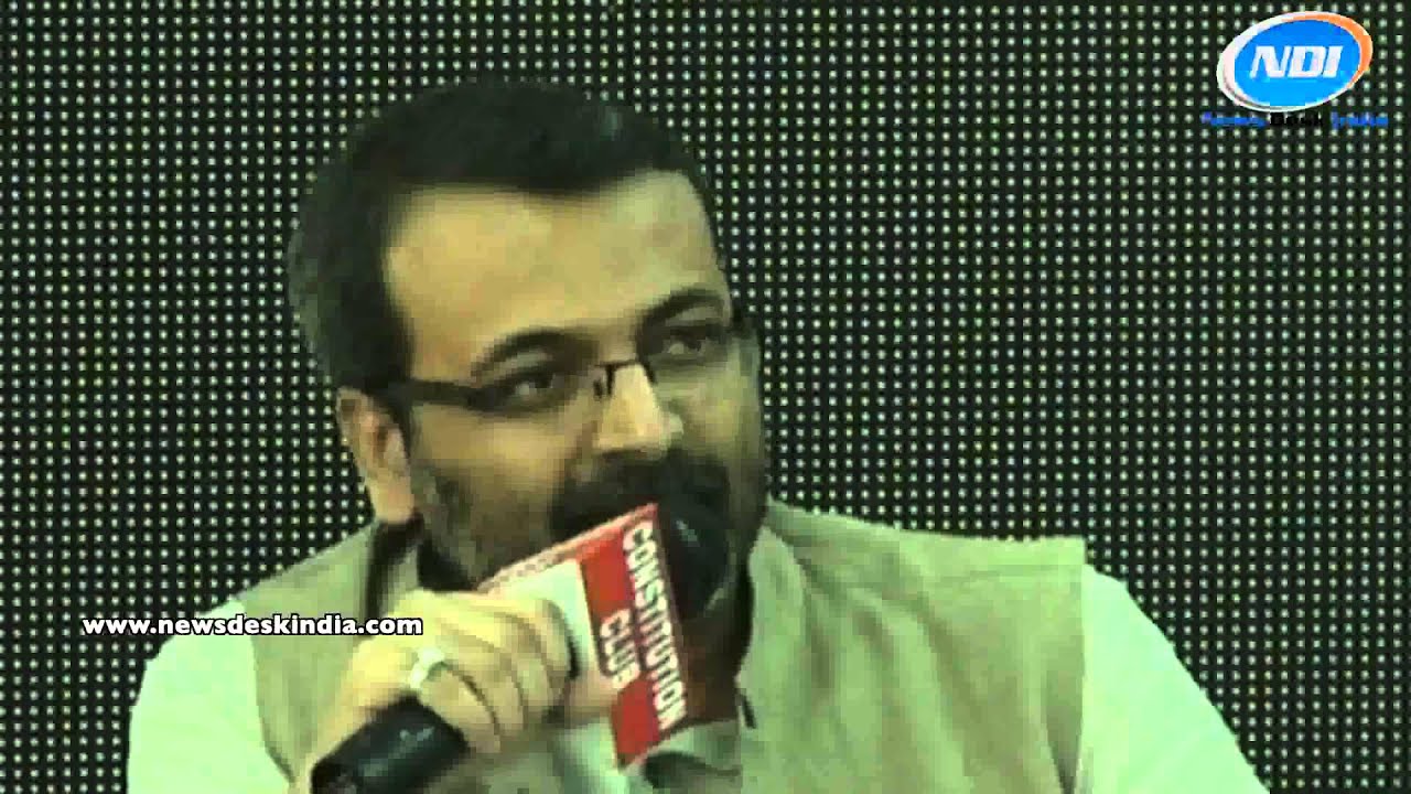 Anuranhan Jha briefing the 'truth' of AAP with his sting operation