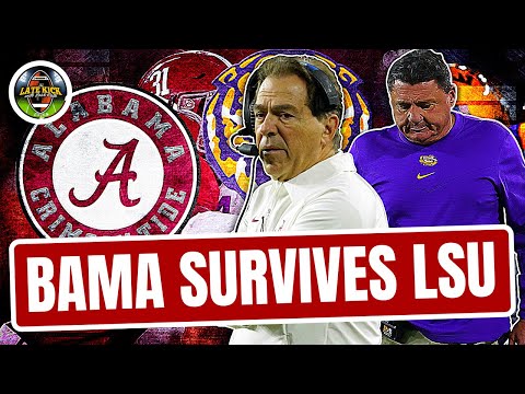 Alabama Survives Against LSU - Rapid Reaction (Late Kick Cut)