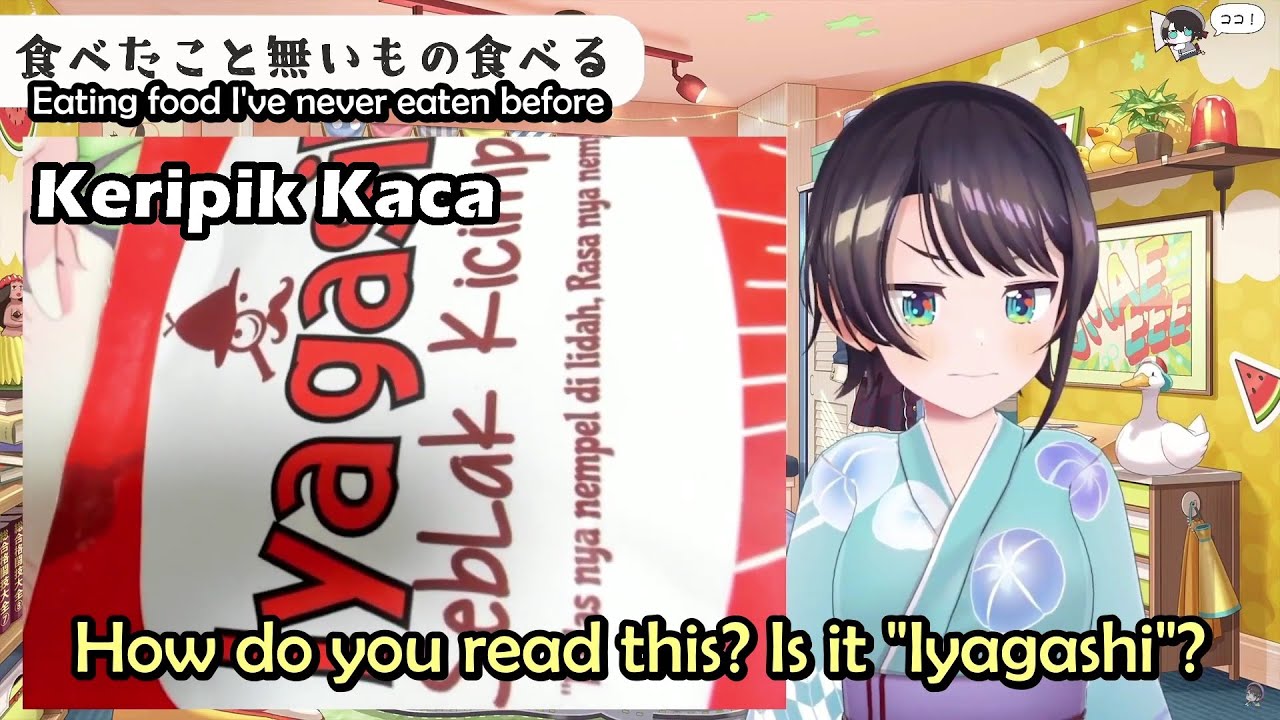 Subaru Eating and Enjoying The Same Spicy Snack That Kiara and Calli Ate From Moona