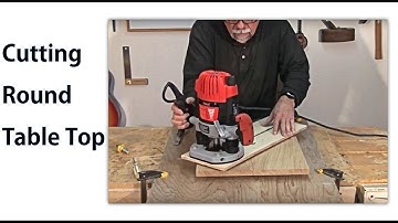 How to Make a Round Table Top -   woodworkweb