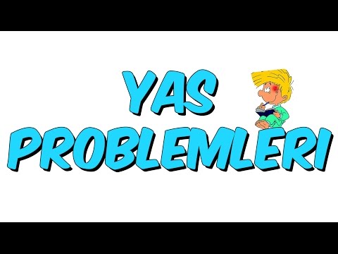 10 dk da YAŞ PROBLEMLERİ - MATEMATİK