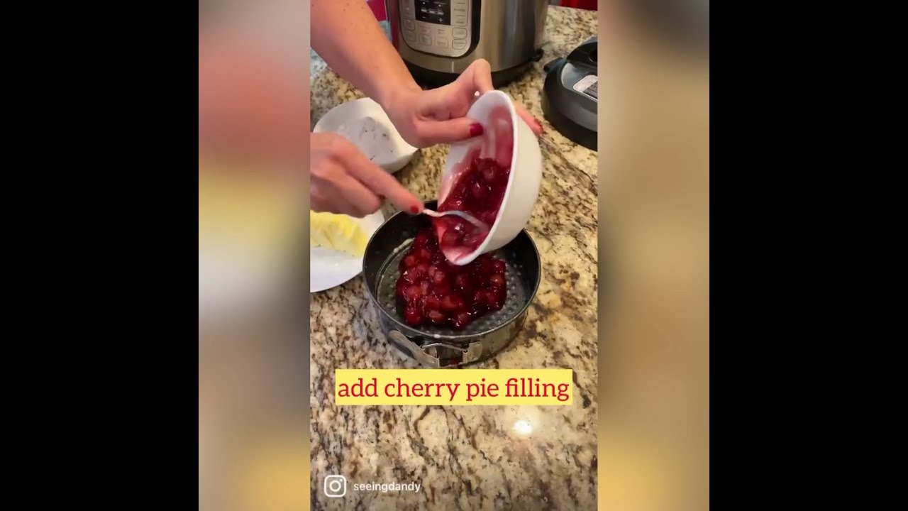 Instant Pot Cherry Dump Cake Recipe