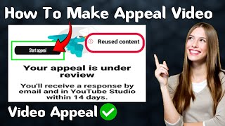How to make appeal video for youtube 2024 _Reused Contant appeal demo video