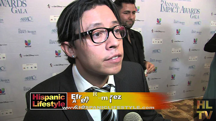 Efren Ramirez interview with Hispanic Lifestyle