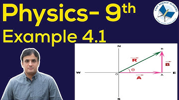 Physics 9th Unit 4 Example 4.1 Finding Resultant Vector