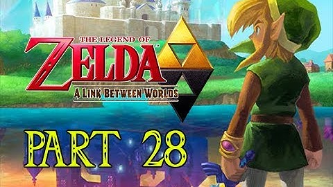 The Legend of Zelda A Link Between Worlds Gameplay Walkthrough Part 28 - Dark Palace Maze