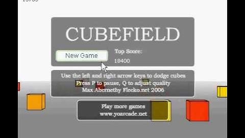 CubeField cheat to get unlimited points