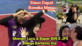 Momen Lucu & Baper JPE X BIN. Megawati dan Gia Bertemu. Sieun Punya Boneka Mega