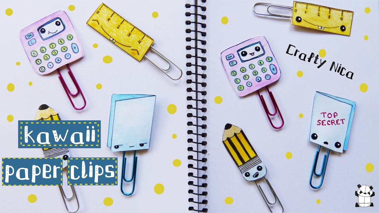 5 Amazing PAPER CLIPS Craft Ideas