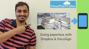 Going paperless with Dropbox and DocuSign