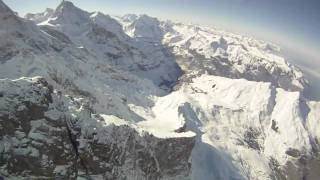 Speedflying in Wengen 2010 by Halvor Angvik