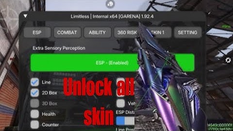 LIMITLESS | Unlock all weapon and character skins, ESP, aimbot, VIP, garena, 2025, no ban, no lag🌟⭐