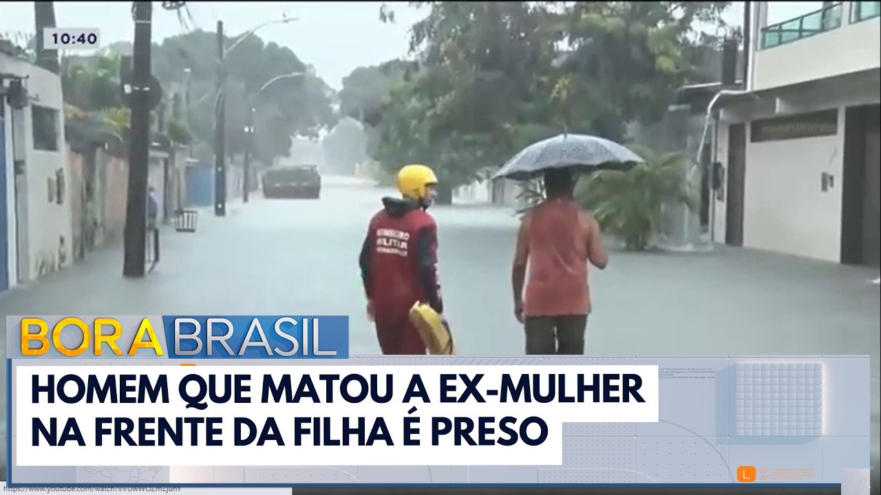 Chuvas causam transtornos e rio atinge cota de alerta em Recife
