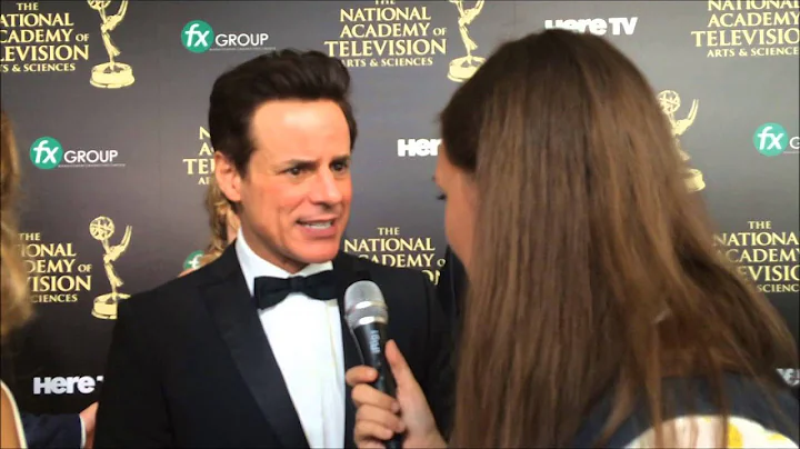 The Young and the Restless Christian LeBlanc at Daytime Emmys 2014