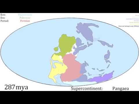 Video: Jak Vlastně Vypadal Pangea, Starověký Superkontinent?