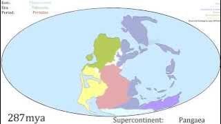 Continental Drift: 3.3 Billion Years