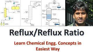 Reflux Ratio/Reflux Basics in Distillation@ChemicalMahi Wealth