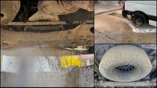 Dirty Midibus wash with Pressure Washing! Power of #deep #clean #asmr #satisfying