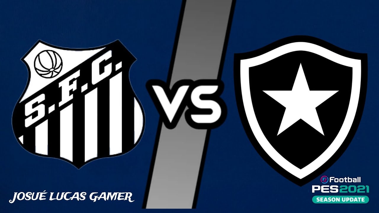 🔴 SANTOS X BOTAFOGO  GAMEPLAY PES 21 PS5 4K/01/06/2025