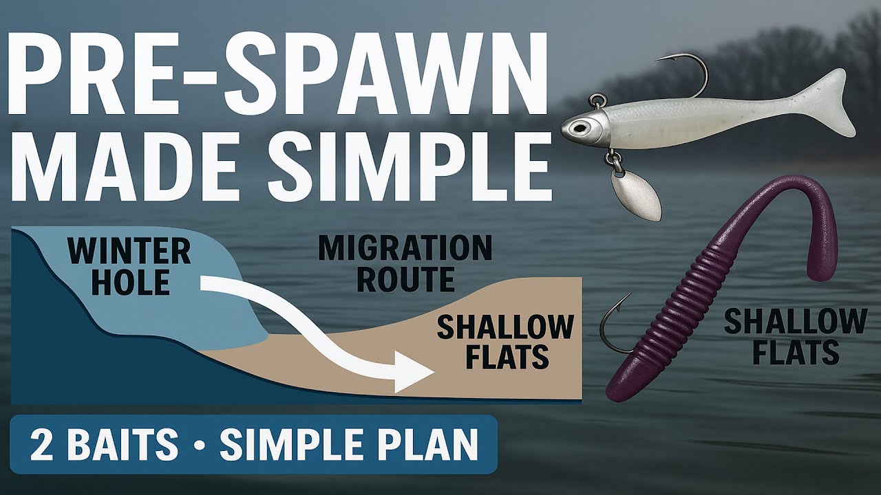Pre-Spawn Made Simple  | Bass Fishing