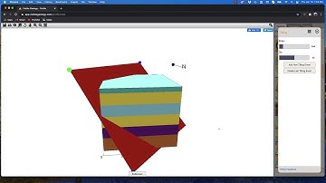 Lab 1- Tilting Geologic Beds in Visible Geology