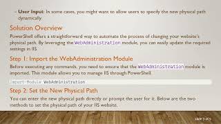 How to Change the Physical Path of Your IIS Website Using PowerShell