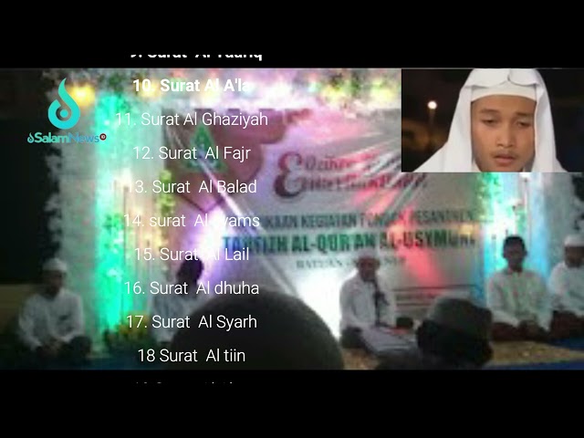 Juz 30 Lengkap // KH Miftahul Arifin, Lc. Pengasuh PP Tahfidz Al Qur'an Al Usymuni Tarate class=