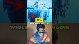 why iceberg are mostly turn into water #diy #shorts #science #facts #comedy #trending