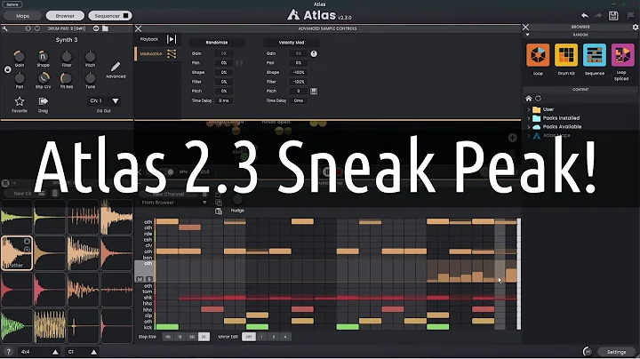 Atlas 2.3 - Sneak Peak!