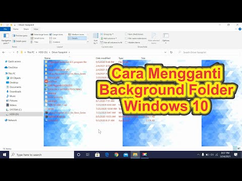 Video: Cara Mengubah Latar Belakang Jendela Di Windows