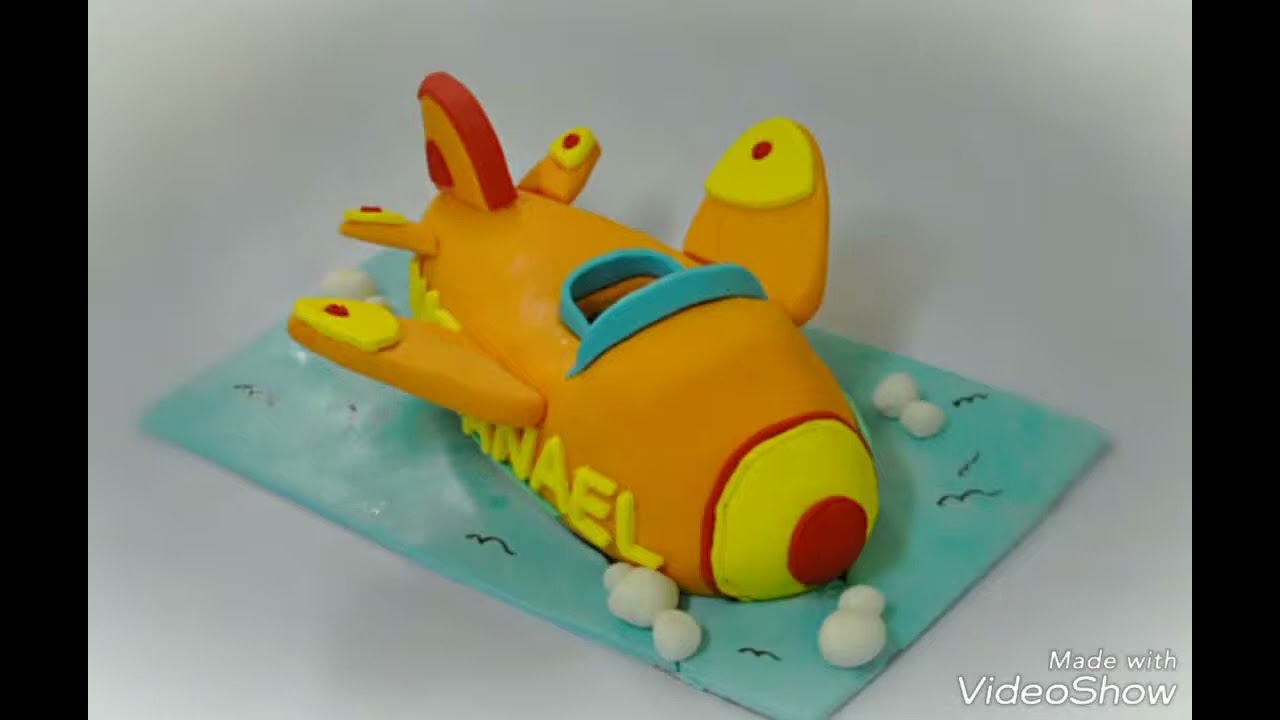 Gateau 3d 3d Cake Avion Plane Dakar Cake Design Youtube
