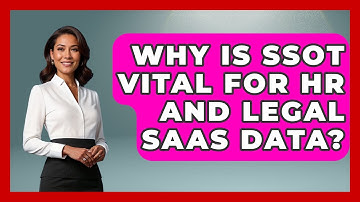 Why Is SSOT Vital For HR And Legal SaaS Data? - Legal And HR SaaS Stack