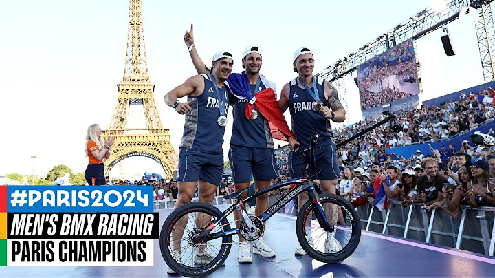 Triple Triumph! 🇫🇷 | Men's BMX Racing 🔥 | Paris Champions