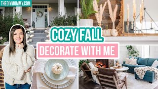 Decorate for Fall with Me 2021 | Simple \& Cozy DIY Decor Ideas | The DIY Mommy