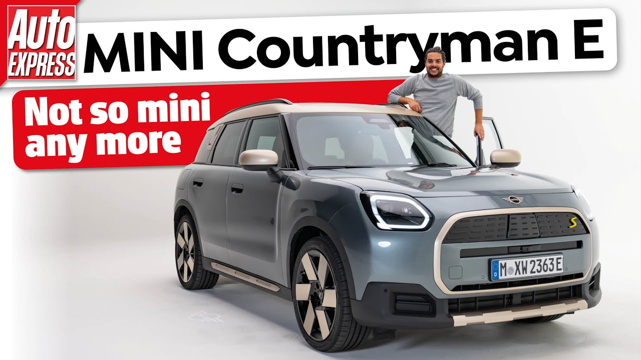 New 2024 MINI Countryman E – this funky crossover is so cool! 