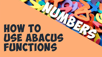 Learn How To Use Abacus Functions - Without An Abacus! | Numbers | Maths | AddyESchool