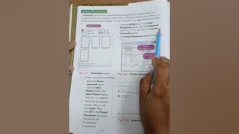 Class 5, Ch-3, Formatting Documents in MS Word 2013, pages - 43,44,45