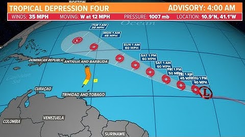 Tropics update: Tracking two storms in the Atlantic