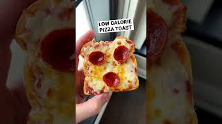 Low Calorie Pizza Toast #shorts