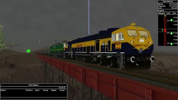 Konkan Railway Route in msts open rails part 2