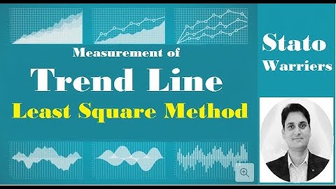 Measurement of Trend (Part-A): through Least Square Method (for odd numbers)|| Time Series Data||