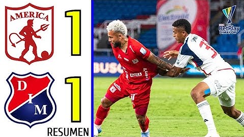 America de Cali vs Independiente Medellin 1-1 Resumen HD Liga BetPlay Dimayor