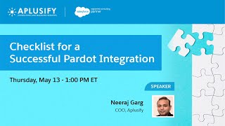 Checklist for a Successful Pardot Integration