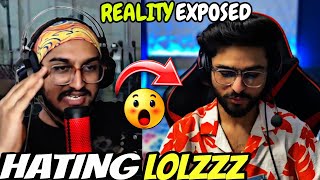 SardarjiYt Give Hate To LolzZz Gaming 😳 Reality Exposed !!