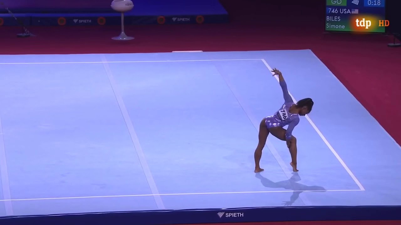 Simone Biles Floor Event Finals 2019