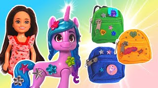 My Little Pony DIY Bolsa De La Escuela Mixup | Videos Graciosos Para Niños