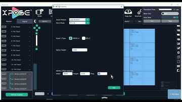 X2 - How to Configure with 4K@30 Input Module