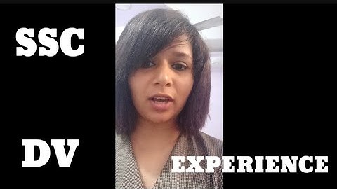 SSC DV EXPERIENCE and SSC NR HQ IN CGO COMPLEX