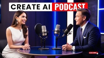 Create Podcast Videos Using AI in 10 Minutes | AI Podcats Video Kaise Banaye ?