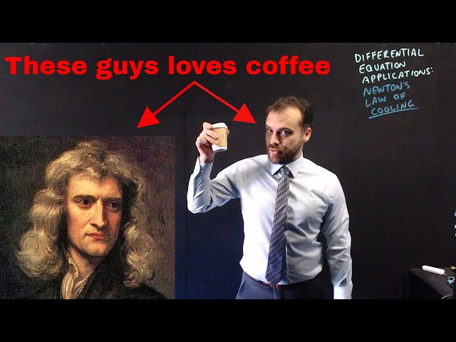 Isaac Newton & My Cup of Coffee: Differential Equations Applications